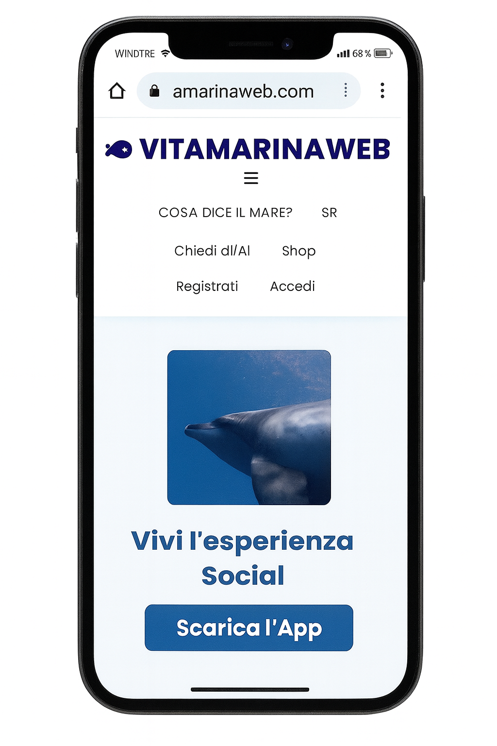 Scarica l'App Vitamarinaweb